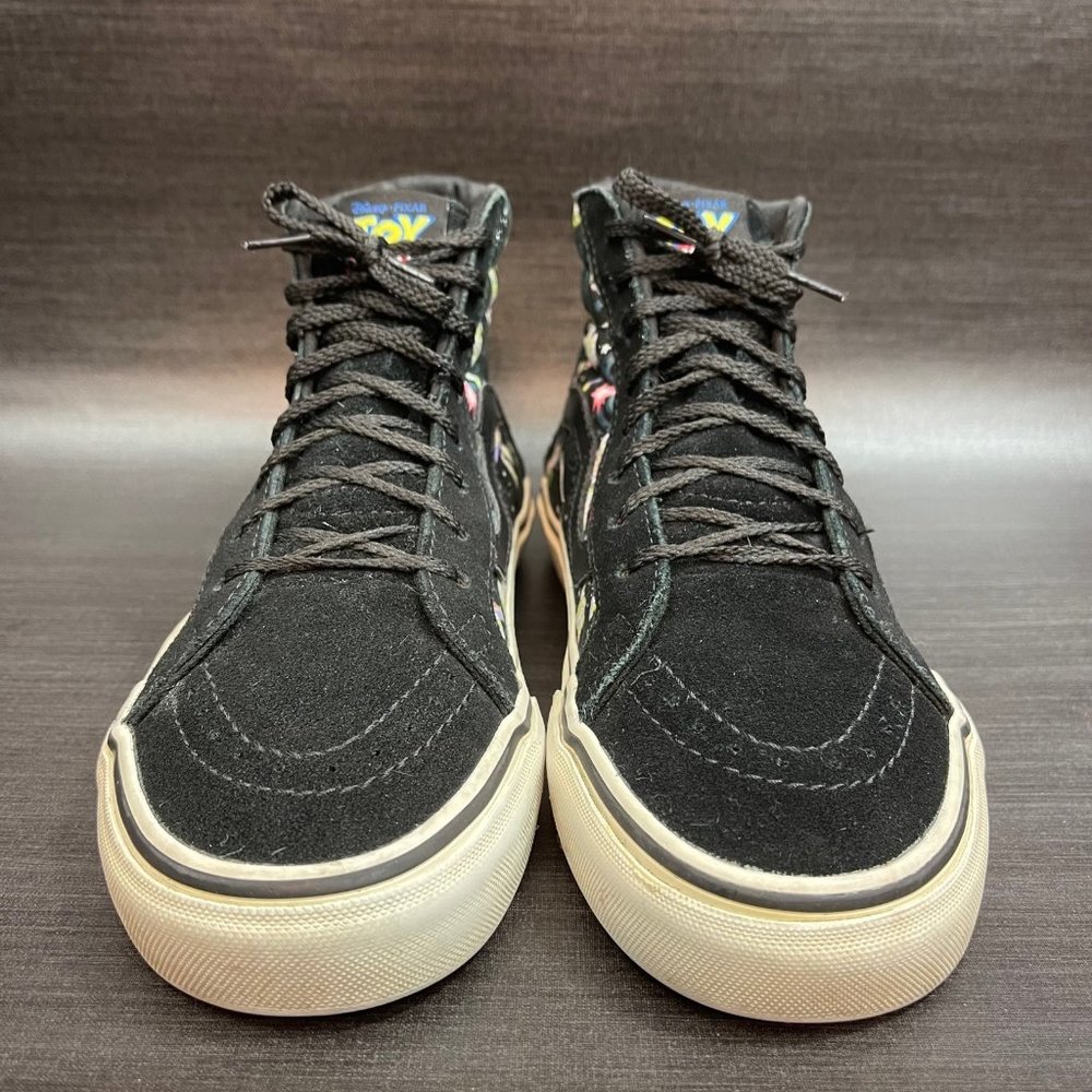 VANS x Toy Story Buzz Lightyear Sk8-Hi Disney Canvas Suede Women’s Size 7 Shoes - Picture 7 of 12